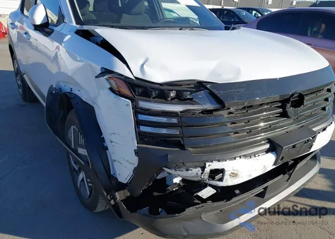 2025 Nissan Kicks Sv Fwd из США, поврежденный, VIN 3N8AP6CA6SL358222